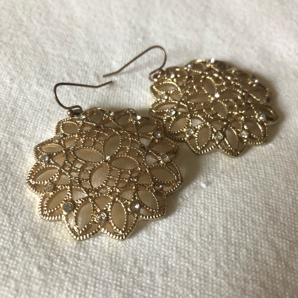 Francesca’s Gold Dangles